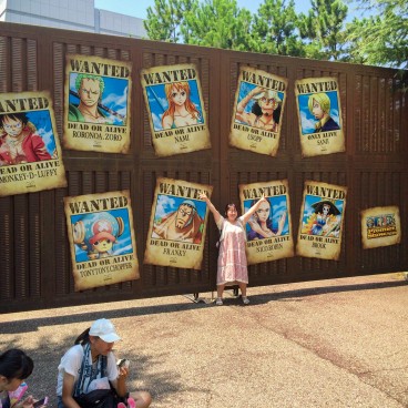 Universal Studios Japan (USJ, Osaka), affiches One Piece