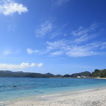 Archipel d'Ogasawara, Plage et mer bleue