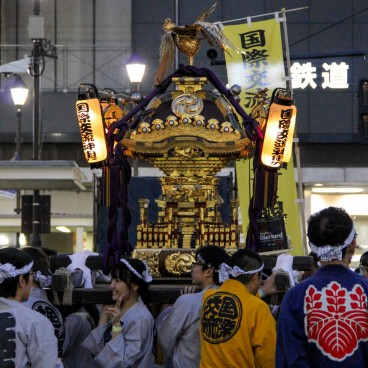Fukuro Matsuri à Ikebukuro (Tokyo), procession de mikoshi 6