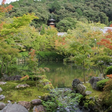 Eikan-do (Kyoto), jardin au début de l'automne
