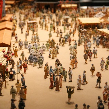 Musée Edo-Tokyo, reconstitution miniature de la ville 6