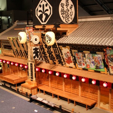 Musée Edo-Tokyo, Reconstitution d'un théâtre