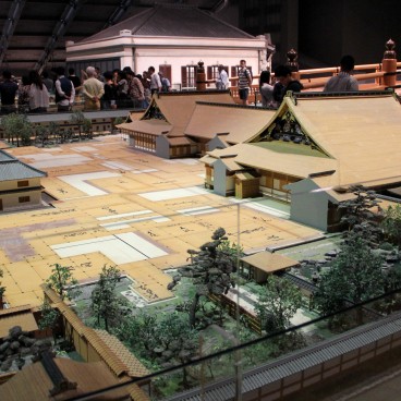 Musée Edo-Tokyo, reconstitution miniature d'un palais
