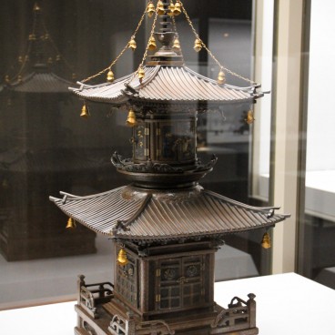 Musée national de Tokyo, maquette de pagode