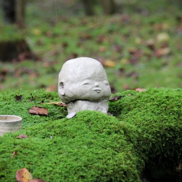 Ohara, Statues de Warabe-Jizo au Sanzen-in 3