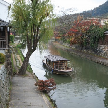 Omihachiman (Shiga), canal Hachiman-bori 