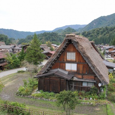 Shirakawa-go, Vue d'ensemble du village 2
