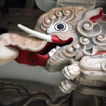 Shirakawa-go, Détail architectural