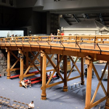 Musée Edo-Tokyo, reproduction du pont Nihonbashi
