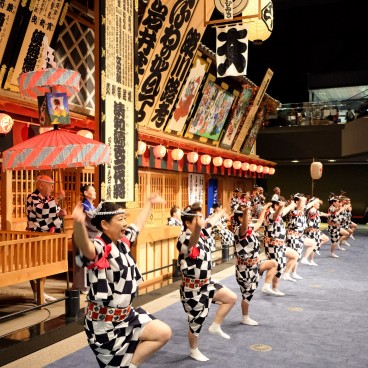 Musée Edo-Tokyo, Représentation de danse traditionnelle 2