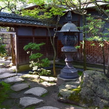 Villa Saito à Niigata, jardin