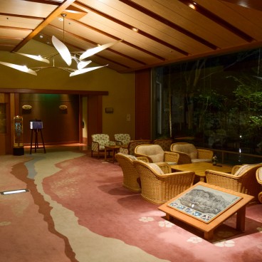 Atsumi Onsen Bankokuya (Tsuruoka), Espace détente de l'auberge
