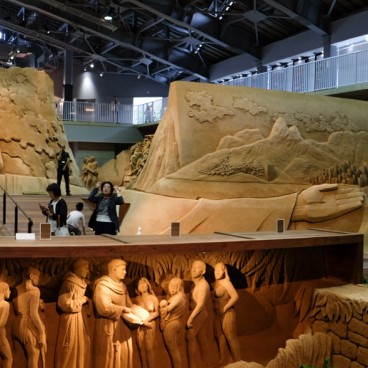 Musée du sable de Tottori, exposition sur l'Amérique du Sud (2016) 11
