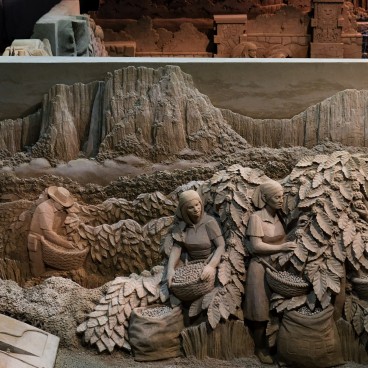 Musée du sable de Tottori, exposition sur l'Amérique du Sud (2016) 19