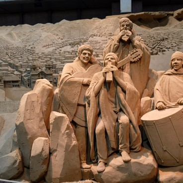 Musée du sable de Tottori, exposition sur l'Amérique du Sud (2016) 3