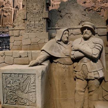Musée du sable de Tottori, exposition sur l'Amérique du Sud (2016) 9