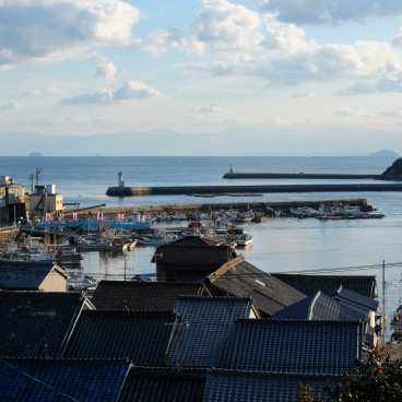 Tomonoura, vue sur le port et sur la mer intérieure de Seto