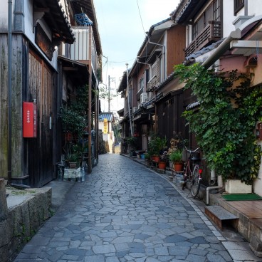 Tomonoura, une ruelle typique