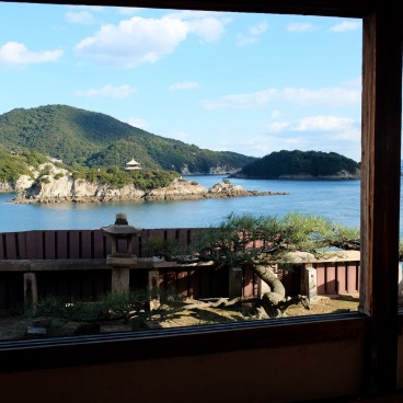 Tomonoura, Vue sur les îles depuis le temple Fukuzen-ji