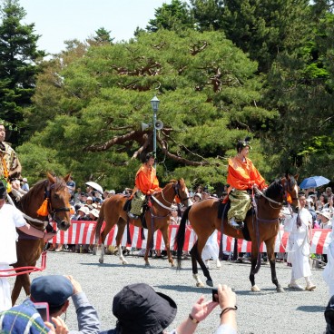 Aoi Matsuri au Palais Impérial de Kyoto