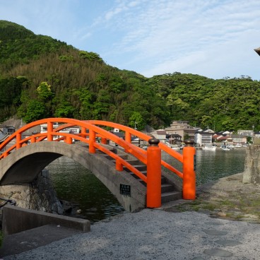 Matsue (Shimane), port Mihonoseki