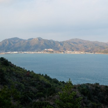 Okunoshima, Vue sur la Mer Intérieure