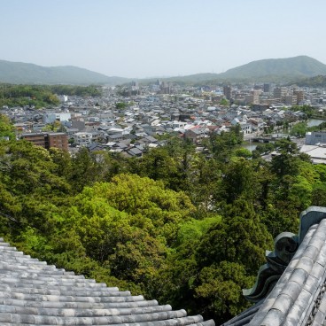Vue sur Matsue depuis le château 4