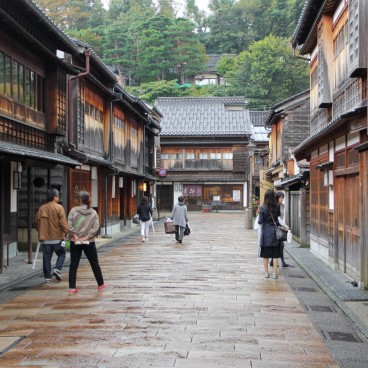 Quartier Higashi chaya à Kanazawa