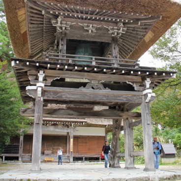 Myozen-ji (Shirakawa-go), beffroi du temple