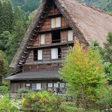 Myozen-ji (Shirakawa-go), maison des moines Kuri