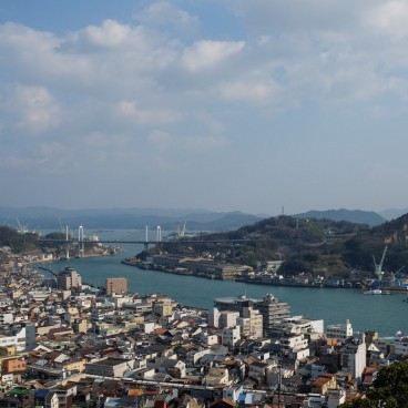 Onomichi, Vue sur la ville et la mer intérieure de Seto