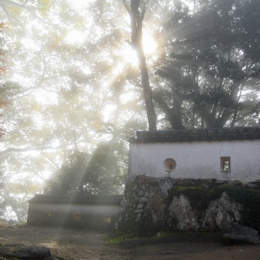 Château de Bitchu Matsuyama, enceinte