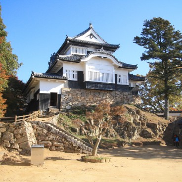 Château de Bitchu Matsuyama, enceinte principale Honmaru