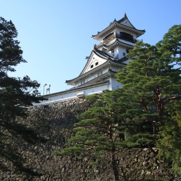 Château de Kochi à Shikoku, Vue sur le donjon 2
