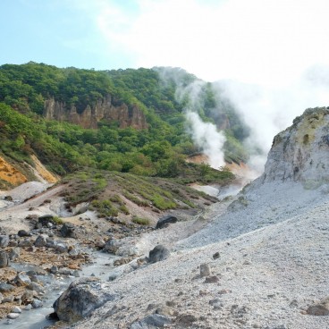 Vallée Jigokudani à Noboribetsu 6