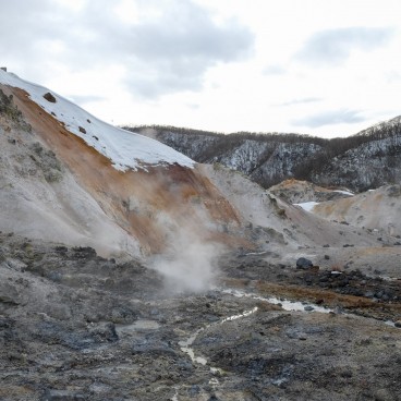 Vallée Jigokudani à Noboribetsu 3