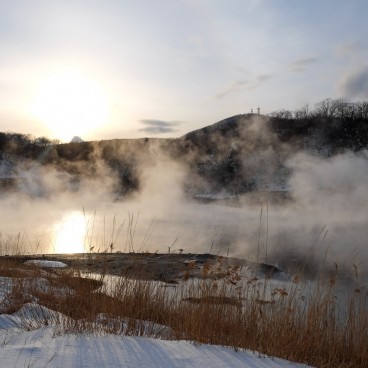 Lac Oyunuma à Noboribetsu 1