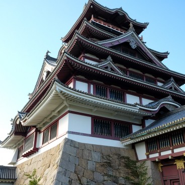 Château de Fushimi-Momoyama (Kyoto), réplique du donjon