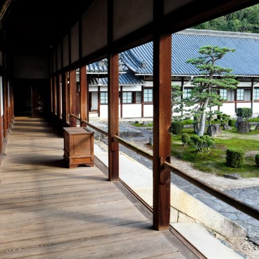 Kosho-ji (Uji), Vue sur le jardin du monastère 5