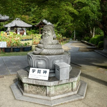 Mimuroto-ji, Statue de Ugajin