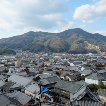 Takehara (Chugoku), Vue sur la ville depuis la plateforme Fumeikaku 3