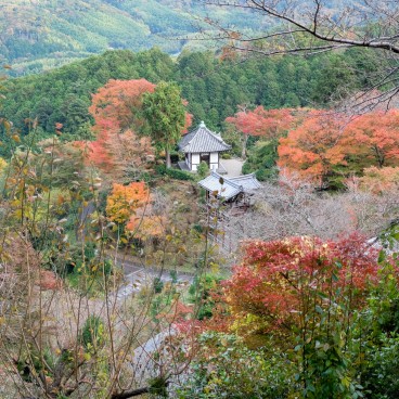Yoshimine-dera à Kyoto, vue depuis les hauteurs du temple