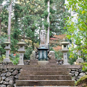 Yoshimine-dera à Kyoto, statue bouddhique