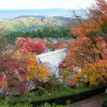 Yoshimine-dera à Kyoto, vue depuis les hauteurs du temple 2