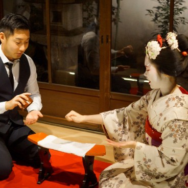 Maiko en cérémonie privée à Kyoto 6