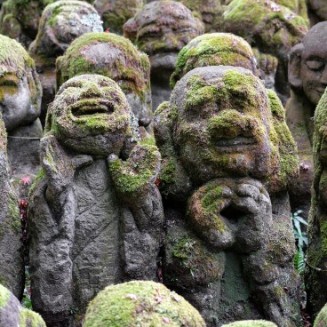 Otagi Nenbutsu-ji (Kyoto), statues Rakan 2
