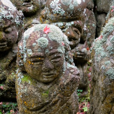 Otagi Nenbutsu-ji (Kyoto), statues Rakan 3