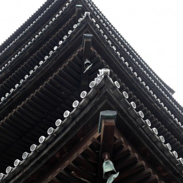 To-ji (Kyoto), Détail de la pagode à 5 étages