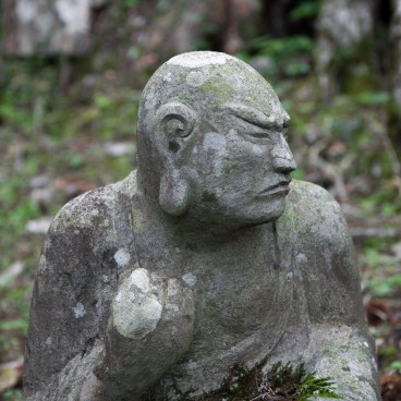 Choan-ji (Hakone), statue de Rakan 3