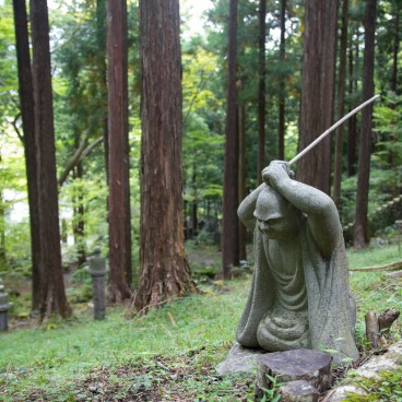 Choan-ji (Hakone), statue de Rakan 2